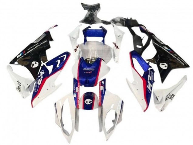Venta Kits Carenado Moto BMW S1000RR 2017-2018 - Blanco Azul Rojo Negro Brillante