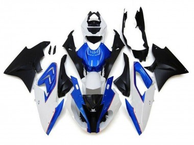 Venta Carenados Moto BMW S1000RR 2017-2018 - Blanco Azul Negro Mate