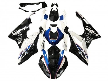 Venta Carenados Moto BMW S1000RR 2017-2018 - Blanco Azul Negro Brillante HP