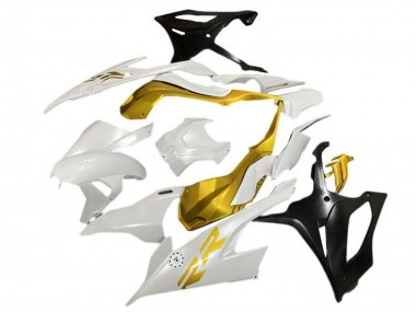 Venta Carenados Moto BMW S1000RR 2019-2022 - Blanco Oro Negro Mate