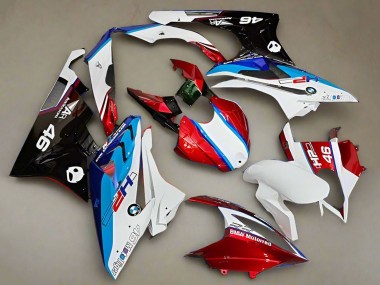 Venta Carenados Moto BMW S1000RR 2019-2022 - Blanco Rojo Azul HP