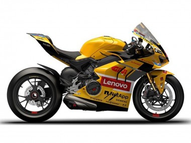 Venta Carenados Moto Ducati Panigale V4 V4S 2022-2024 - Amarillo Rojo Lenovo