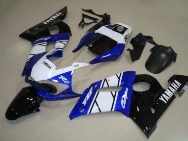 Venta Carenados Moto Yamaha YZF R6 1998-2002 - Blanco Azul Negro Brillante Champions