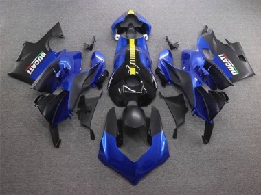 Venta Carenados Moto Ducati Panigale V4 V4S 2020-2021 - Azul Amarillo Negro Mate