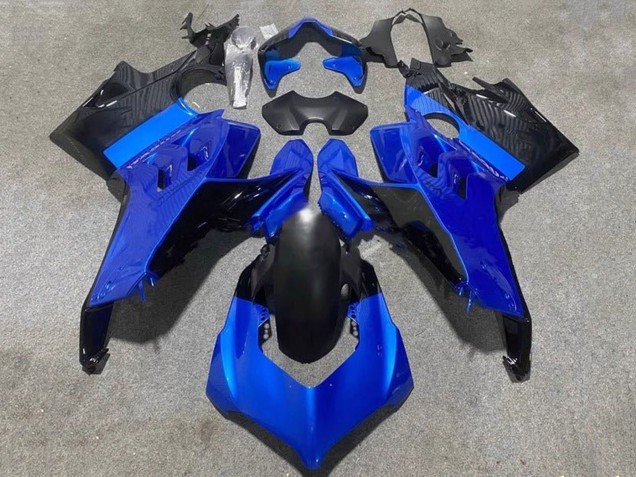Venta Carenados Moto Ducati Panigale V4 V4S 2020-2021 - Azul Negro Brillante