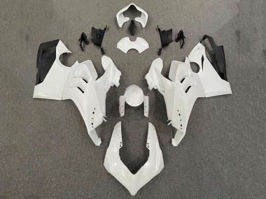 Venta Carenados Moto Ducati Panigale V4 V4S 2020-2021 - Blanco Perla Negro Brillante
