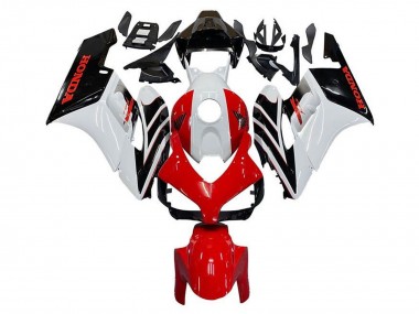 Venta Carenado Moto Honda CBR1000RR 2004-2005 - Blanco Rojo Negro Brillante Raya