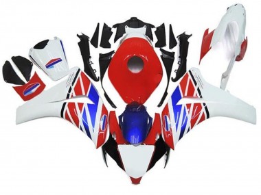 Venta Carenados Moto Honda CBR1000RR 2008-2011 - Blanco Rojo Azul Negro Raya