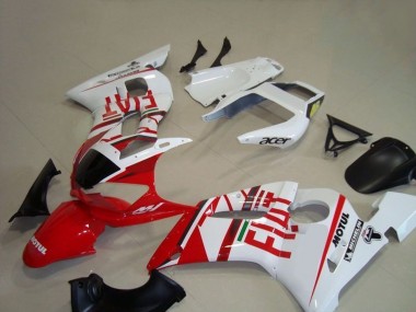 Venta Carenados Moto Yamaha YZF R6 1998-2002 - Blanco Rojo Fiat Motul Michelin