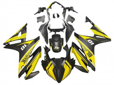 Venta Carenados Moto Honda CBR500R 2016-2018 - Amarillo Negro Mate