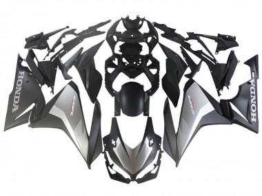Venta Carenados Moto Honda CBR500R 2019-2021 - Plata Negro Mate