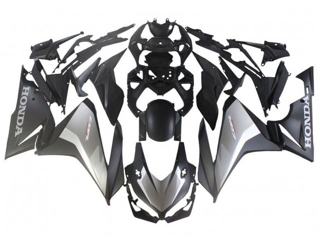 Venta Carenados Moto Honda CBR500R 2019-2021 - Plata Negro Mate