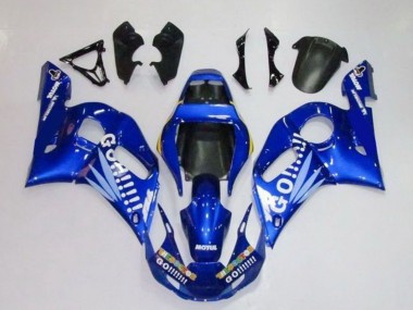 Venta Carenados Moto Yamaha YZF R6 1998-2002 - Azul Blanco Go Motul