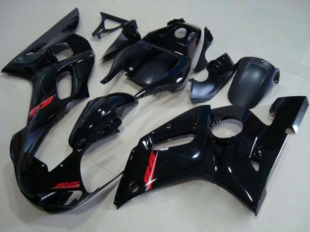 Venta Carenados Moto Yamaha YZF R6 1998-2002 - Negro Brillante Rojo Calcomanía