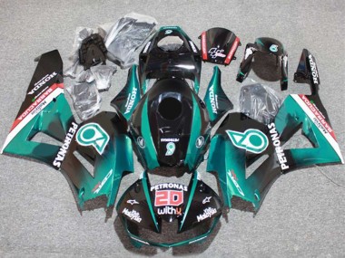 Venta Carenados Moto Honda CBR600RR 2013-2023 - Azul Verdoso Negro Brillante Petronas 20