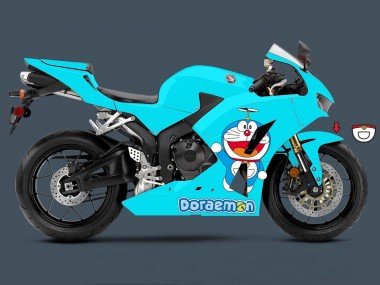 Venta Carenados Moto Honda CBR600RR 2013-2023 - Azul Claro Doraemon