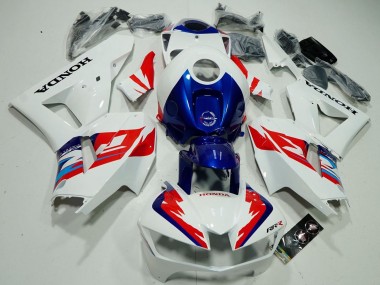 Venta Carenados Moto Honda CBR600RR 2013-2023 - Blanco Rojo Azul Fireblade