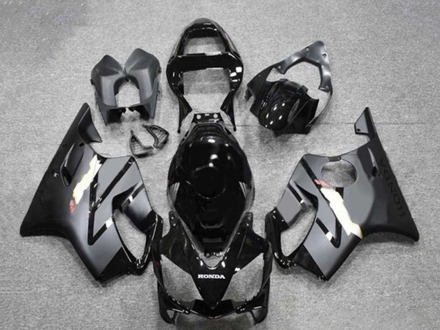 Venta Carenados Moto Honda CBR600 F4i 2001-2003 - Negro Brillante Negro Mate Gris