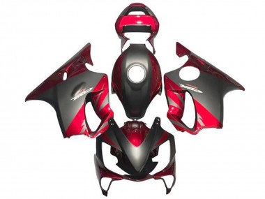Venta Carenados Moto Honda CBR600 F4i 2001-2003 - Rojo Negro Mate
