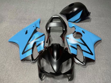 Venta Carenados Moto Honda CBR600 F4i 2001-2003 - Azul Claro Negro Mate