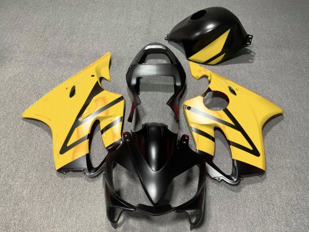 Venta Carenados Moto Honda CBR600 F4i 2001-2003 - Amarillo Negro Mate