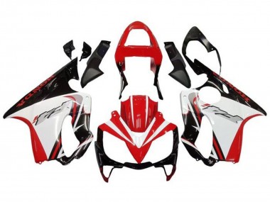 Venta Carenados Moto Honda CBR600 F4i 2001-2003 - Blanco Rojo Negro Brillante