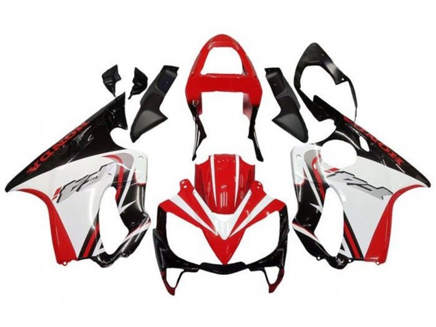 Venta Carenados Moto Honda CBR600 F4i 2001-2003 - Blanco Rojo Negro Brillante