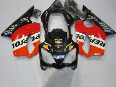 Venta Carenados Moto Honda CBR600 F4i 2004-2007 - Naranja Blanco Rojo Negro Brillante Repsol