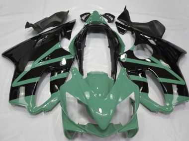 Venta Carenados Moto Honda CBR600 F4i 2004-2007 - Moss Verde Negro Brillante