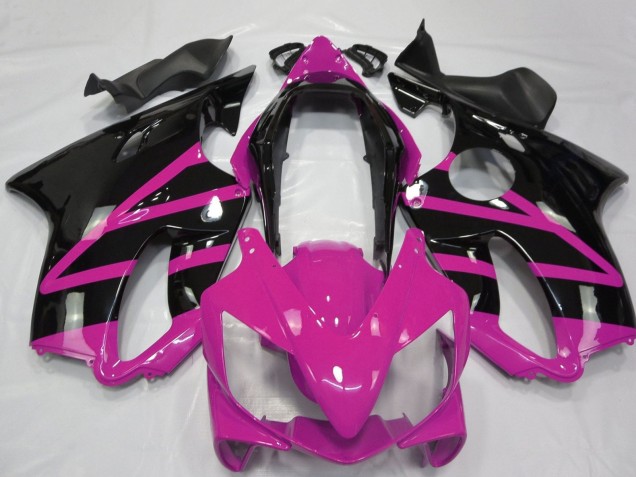 Venta Carenado Moto Honda CBR600 F4i 2004-2007 - Rosa Negro Brillante