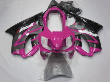 Venta Carenados Moto Honda CBR600 F4i 2004-2007 - Rosa Gris Negro Brillante