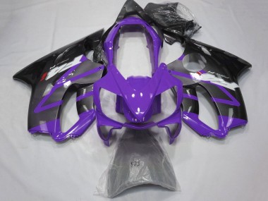 Venta Carenados Moto Honda CBR600 F4i 2004-2007 - Púrpura Gris Negro Brillante