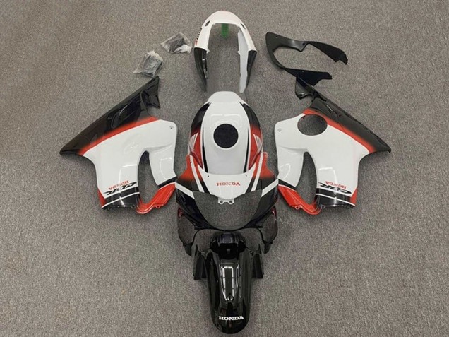 Venta Carenados Moto Honda CBR600 F4i 2004-2007 - Blanco Rojo Negro Brillante