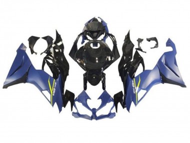 Venta Carenados Moto Kawasaki ZX6R 2019-2022 - Azul Mate Negro Brillante