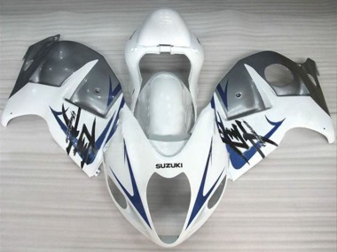 Venta Carenados Moto Suzuki GSXR 1300 Hayabusa 1996-2007 - Blanco Plata Azul
