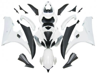 Venta Carenados Moto Yamaha YZF R6 2006-2007 - Blanco Negro Mate