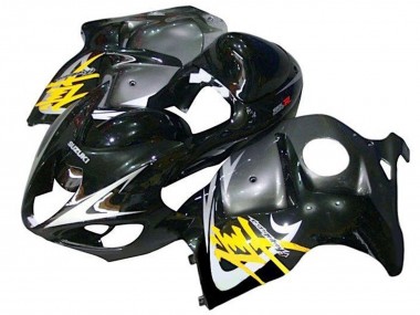 Venta Carenados Moto Suzuki GSXR 1300 Hayabusa 1996-2007 - Negro Brillante Plata Amarillo