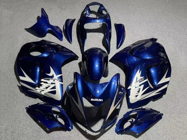 Venta Carenados Moto Suzuki GSXR 1300 Hayabusa 2008-2020 - Navy Azul Blanco Gris