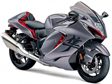 Venta Carenados Moto Suzuki GSXR 1300 Hayabusa 2021-2025 - Gris Mate Rojo Mate