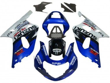 Venta Carenados Moto Suzuki GSXR1000 2000-2002 - Blanco Rojo Azul Negro Rojo