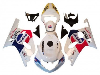 Venta Carenados Moto Suzuki GSXR1000 2000-2002 - Blanco Rojo Azul Pepsi