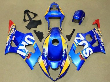 Venta Carenados Moto Suzuki GSXR 1000 2003-2004 - Azul Amarillo Rojo Blanco Motul
