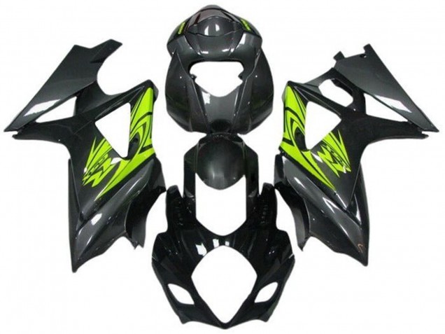 Venta Carenados Moto Suzuki GSXR 1000 2005-2006 - Negro Gris Neon Amarillo