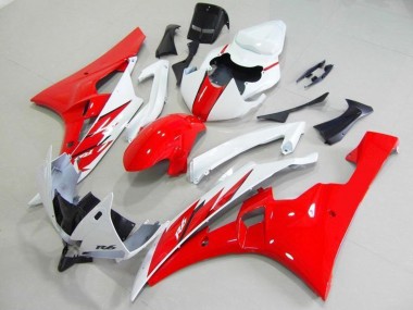Venta Carenado Moto Yamaha YZF R6 2006-2007 - Blanco Rojo