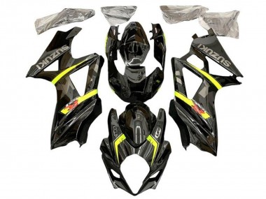 Venta Carenados Moto Suzuki GSXR 1000 2005-2006 - Negro Amarillo Gris