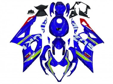 Venta Carenados Moto Suzuki GSXR 1000 2005-2006 - Azul Verde Blanco Rojo