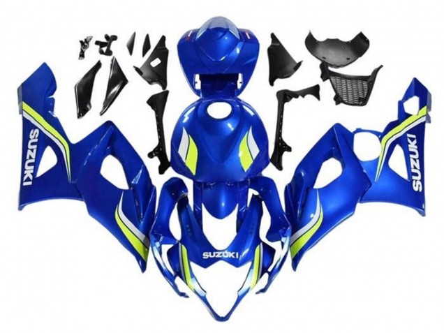 Venta Carenados Moto Suzuki GSXR 1000 2005-2006 - Azul Amarillo Blanco