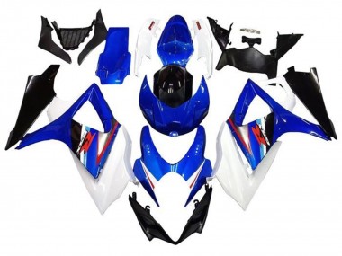 Venta Carenados Moto Suzuki GSXR 1000 2005-2006 - Blanco Azul Negro Rojo