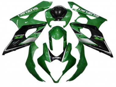 Venta Carenados Moto Suzuki GSXR 1000 2005-2006 - Verde Negro Plata