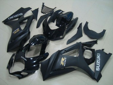 Venta Carenados Moto Suzuki GSXR 1000 2005-2006 - Negro Brillante Negro Mate Plata Oro